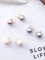 thumb Alloy With Imitation Pearl Clip On Earrings 1