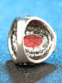 thumb Antique Silver Plated Turquoise stone Alloy Ring 2