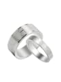 thumb Simple Scriptures Titanium Lovers Ring 0