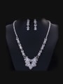 thumb Exaggerate Pattern Two Pieces Jewelry Set 0