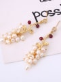 thumb All-match Fruit Shaped Artificial Pearl Earrings 2