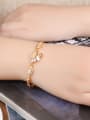thumb Copper With 18k Gold Plated Delicate Animal cygnus Bracelets 1