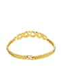 thumb Copper Alloy 24K Gold Plated Classical Bracelet 1