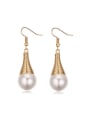 thumb Fashion Imitation Pearls Alloy Earrings 0