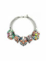 thumb Fashion Colorful Rope Sweater Necklace 0