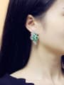thumb Luxurious Wedding Stud Cluster earring 1