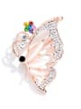 thumb Alloy With Rose Gold Plated Trendy Flower/animal Brooches 1