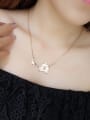 thumb The New Korean Style Fantasy Coach Rose Gold Necklace 3