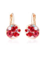 thumb Chanson Elaine Crystal hook earring 1