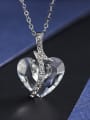 thumb 2018 2018 2018 2018 2018 2018 2018 Heart-shaped Crystal Necklace 3