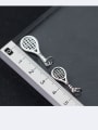 thumb 925 Sterling Silver With Silver Plated Fashion Badminton racket 2