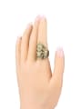 thumb Retro style Personalized Alloy Carved Ring 1