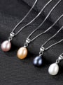 thumb Sterling Silver seeds with fresh pearl necklace 3