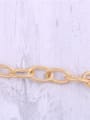 thumb Titanium With Gold Plated Simplistic Chain Necklaces 1