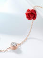 thumb S925 Silver Rose Gold Anklet 2