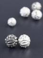 thumb 925 Sterling Silver With Antique Silver Plated 8-12mm Dragon Ball Beads 1