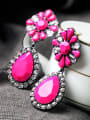 thumb Artificial Stones Alloy Drop Chandelier earring 1