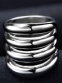 thumb Personality Multi Layer Stainless Steel Ring 1