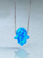 thumb Palm Opal Stone Necklace 0