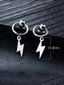 thumb 316L Surgical Steel With Platinum Plated Personality Irregular Stud Earrings 1
