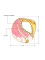 thumb Elegant Flower Petal Shaped AAA Zircon Ring 1