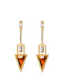 thumb Exquisite Luxury Triangle drop earring 0