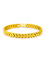 thumb Luxury 24K Gold Plated Watch Band Design Bracelet 0