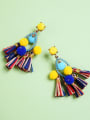 thumb Creative Fashion Tassel National Women Drop Earrings 2