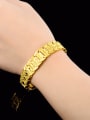 thumb Creative Watch Band Shaped 24K Gold Plated Bracelet 1