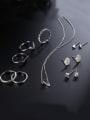 thumb 2018 Alloy White Gold Plated Simple style Jewelry Set 1