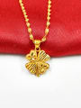 thumb Gold Plated Crown Shaped Pendant 2