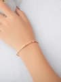 thumb Stainless Steel With Rose Gold Plated Personality Chain Bracelets 2