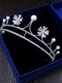 thumb High Quality Crown Flower Shaped Wedding Hair Accessories 1