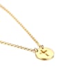 thumb Exquisite simple hollow cross Stainless Steel Necklace 2