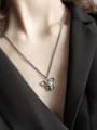thumb Sterling Silver Vintage Mickey skull Necklace 2
