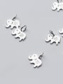 thumb 925 Sterling Silver With Silver Plated Cute Animal Elephant Charms 1