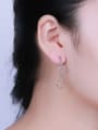 thumb Star And Round Shaped Stud Earrings 1