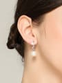 thumb Fashion Imitation Pearl Water Wave Stud Earrings 1