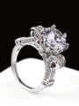 thumb AAA Zircons Luxury Engagement Ring 2