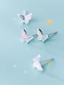 thumb 925 Sterling Silver With Cubic Zirconia  Cute Butterfly Stud Earrings 2