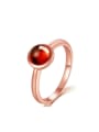thumb Natural Classical Rose Gold Plated Women Ring 0