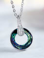 thumb Round Shaped austrian Crystal Necklace 0