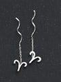 thumb Sterling Silver 12 constellation ear line 2