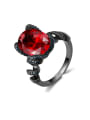 thumb Black Plated Big Zircon Hot Selling Ring 2