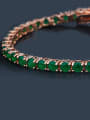 thumb 2018 Rose Gold Plated Zircon Bracelet 1