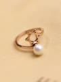 thumb Star Pattern Artificial pearl Women Ring 0