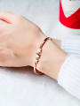 thumb Stainless Steel With Rose Gold Plated Lady Butterfly Bracelets 1