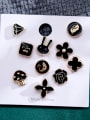 thumb Alloy With Gold Plated Trendy Flower Lapel Pins/Button Brooch 3