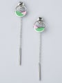 thumb Colorful Enamel Women Drop Earrings 0