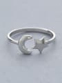 thumb All-match Moon And Star Shaped Ring 0